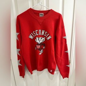 LF University of Wisconsin Star Patch Sweatshirt